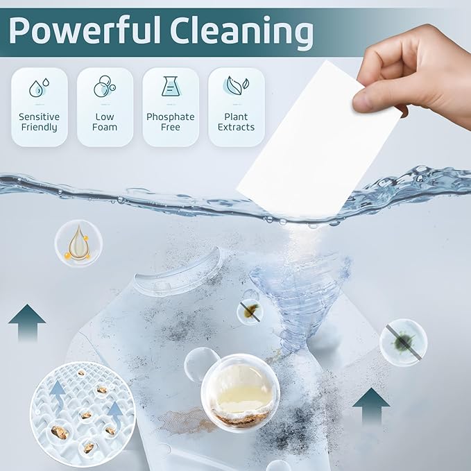 Poesie Laundry Detergent Sheet Fresh Linen Scent 320 Sheets Travel Laundry Kit - Image 4