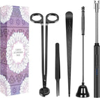 5 in 1 Candle Accessory Set, Candle Wick Trimmer Cutter, Candle Wick Dipper by HEYLOURB