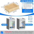 WelFurGeer Soft Close Pull Out Cabinet Organizer, Smooth Slide-Out Shelf - Image 3