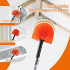30FT Reach Cobweb Duster with Extension Pole, Spider Web Brush - Image 4