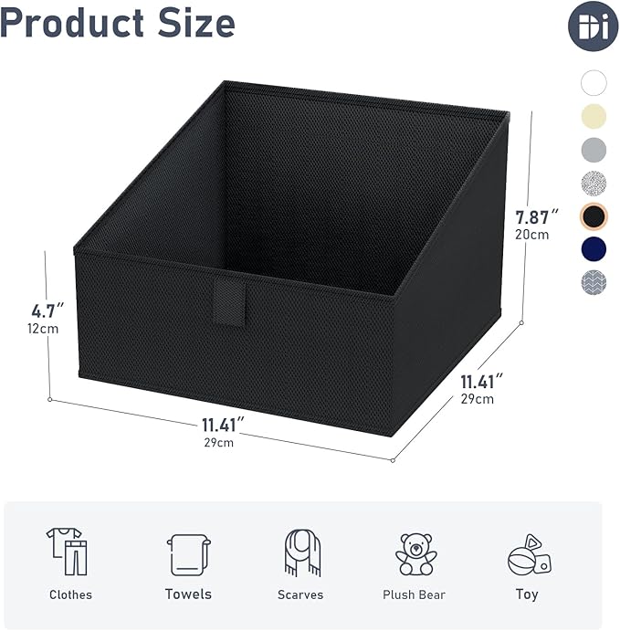 DIMJ Closet Storage Bins 8 Pack - Image 2
