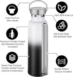 Neihepal Gradient Stainless Steel Water Bottles, 20 Ounce Vacuum Insulated - Image 3