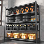 48.2" W Garage Shelving 3000LBS Storage Shelves Heavy Duty Garage Storage by Howzone