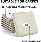 Furniture Sliders 20 pcs-2 1/2” Square Furniture Sliders - Image 4