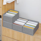 Qozary 4 Pack Drawer Organizers - Image 4