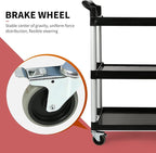 3-Tier Utility Rolling Cart - Image 5