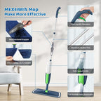MEXERRIS Spray Wet Mops with 5X Washable Pads - Image 5