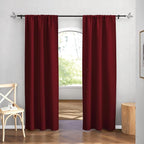 RYB HOME Blackout Curtains 84 inches Long 2 Panels Set - Image 2