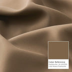 BGment Taupe Blackout Curtains 45 Inches Length - Image 8
