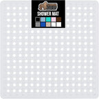 GORILLA GRIP Patented Square Shower Stall Mat, Small Bathtub Floor Mats by GorillaGrip