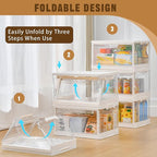 Stackable Plastic Storage Bins - Image 5