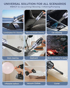 Car Vacuum Portable Cordless, 35000PA High Power Suction & Blower, Wireless - Image 5