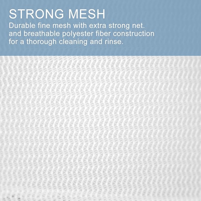 Muchfun 4Pcs Durable Fine Mesh Laundry Bags - Image 7