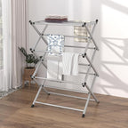 Household Indoor Folding Clothes Drying Rack, Dry Laundry and Hang Clothes - Image 3