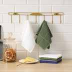 Glynniss Dishcloths Kitchen Highly Absorbent Dish Rags 100% Cotton Dish Cloths - Image 5