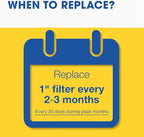 18x18x1 AC and Furnace Air Filter by Aerostar - Image 4