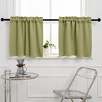 Pickluc Cafe Half Window Curtain by PICKLUC