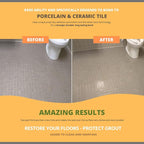 CoverTec GlazeGuard Matte Natural Look Ceramic, Porcelain Tile Grout Sealer - Image 7