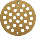 4-Inch Screw-in Shower Strainer Drain Cover Replacement Floor Strainer by vouruna