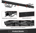 Garage Tool Storage Rack, Heavy Duty Garage Storage Organizer Rack System Wall - Image 4