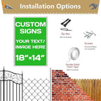 Personalized Aluminum Weatherproof Metal Signs - Image 4