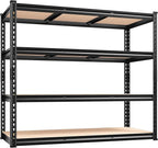REIBII 48" W Garage Shelving Heavy Duty, 2000LBS Storage Shelves, 4 Tier - Image 7