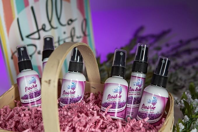 Flushie Pre-Toilet Spray for Poop Travel Size Toiletries Bathroom Spray for - Image 5