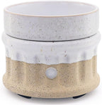 Ceramic Wax Melt Warmer - 3 in 1 Smokeless and Flameless Electric Wax Warmer by VICTORIAAROMA