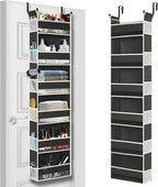 Over The Door Hanging Organizer 6-Shelves and 12 Side Pockets, Over The Door by ROOMTALK