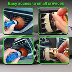 Car Interior Dusting Brush Auto Dust Sweeping Soft Detail Brush Mini Dash Duster - Image 5