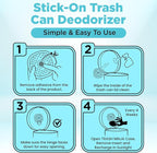 Trash Ninja Trash Can Deodorizer – Stick-On Air Freshener - Image 6