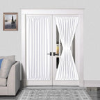 DWCN French Door Curtains – Rod Pocket Thermal Curtain by DWCN