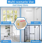 Transparent Window Weather Sealing Tape, Winter Window Seal Kit - Image 6