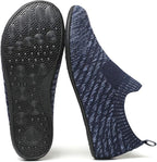 QZKDM Lightweight Slip on Grip Indoor House Slippers Barefoot Non Slip Home - Image 6