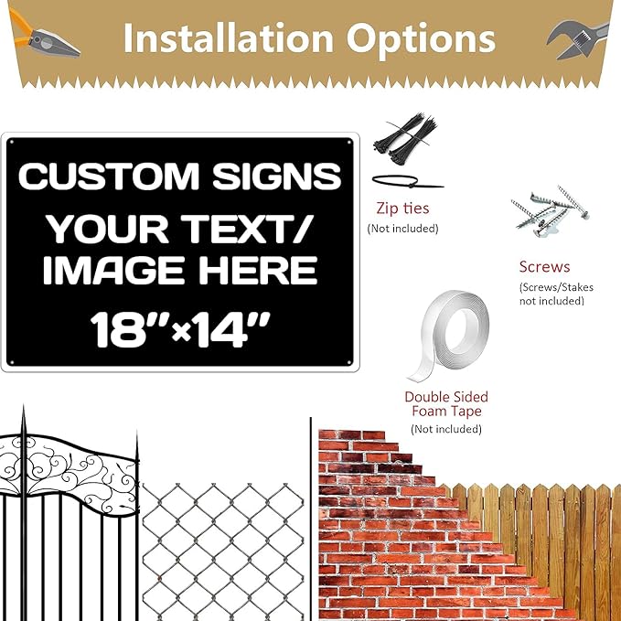 Custom Aluminum Weatherproof Metal Sign - Image 5