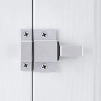 2 Packs Self-Closing Gate Latches, Aluminum Alloy Security Latch - Image 4