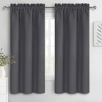 DWCN Blackout Curtains for Bedroom 63 Inch Length 2 Panels Set, Solid Thermal by DWCN
