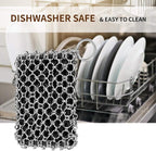 Herda 316L Cast Iron Scrubber Cleaner, Large Chainmail Scrubber - Image 6