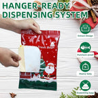 XUXRUS Small Christmas Trash Bags, 3 Gallon Christmas Garbage Bags 50 Count - Image 2