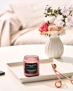 M&SENSE Sandalwood Rose Scented Candle 7.05oz 50 Hours Long Lasting Burn - Image 8