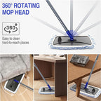 MASTERTOP Microfiber Mops for Floor Cleaning, Extra Large Industrial Mop - Image 4