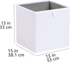Amazon Basics Cube Organizer Bins, Collapsible Storage Baskets - Image 5