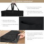 DOKEHOM 90L X-Large Laundry Basket - Image 4