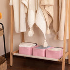 3 Pack Small Storage Baskets for Organizing, Cute Woven Decorative Gift Baskets - Image 6