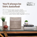 CHAT BLANC Cotton Rope Baskets for Organizing | 15”x10”x9” Storage Baskets for - Image 6