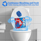 USKICH 80 Pack Toilet Bowl Cleaner Tablets, Long-Lasting Household Toilet - Image 2