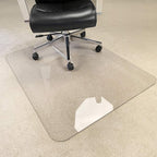 2Pack Crystal Clear 1/5" Thick 47" x 40" Heavy Duty Hard Chair Mat, Can be Used - Image 3