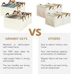 GRANNY SAYS Closet Storage Baskets, Collapsible Fabric Storage Bins - Image 4