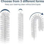 Straw Cleaner Brush Set, 12-Piece 11.8 Inch Long Botthle Cleaning Brush - Image 3