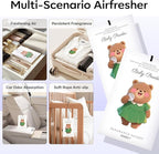 MYARO 12 Packs Baby Powder Scent Sachets Room Air Freshener - Image 3